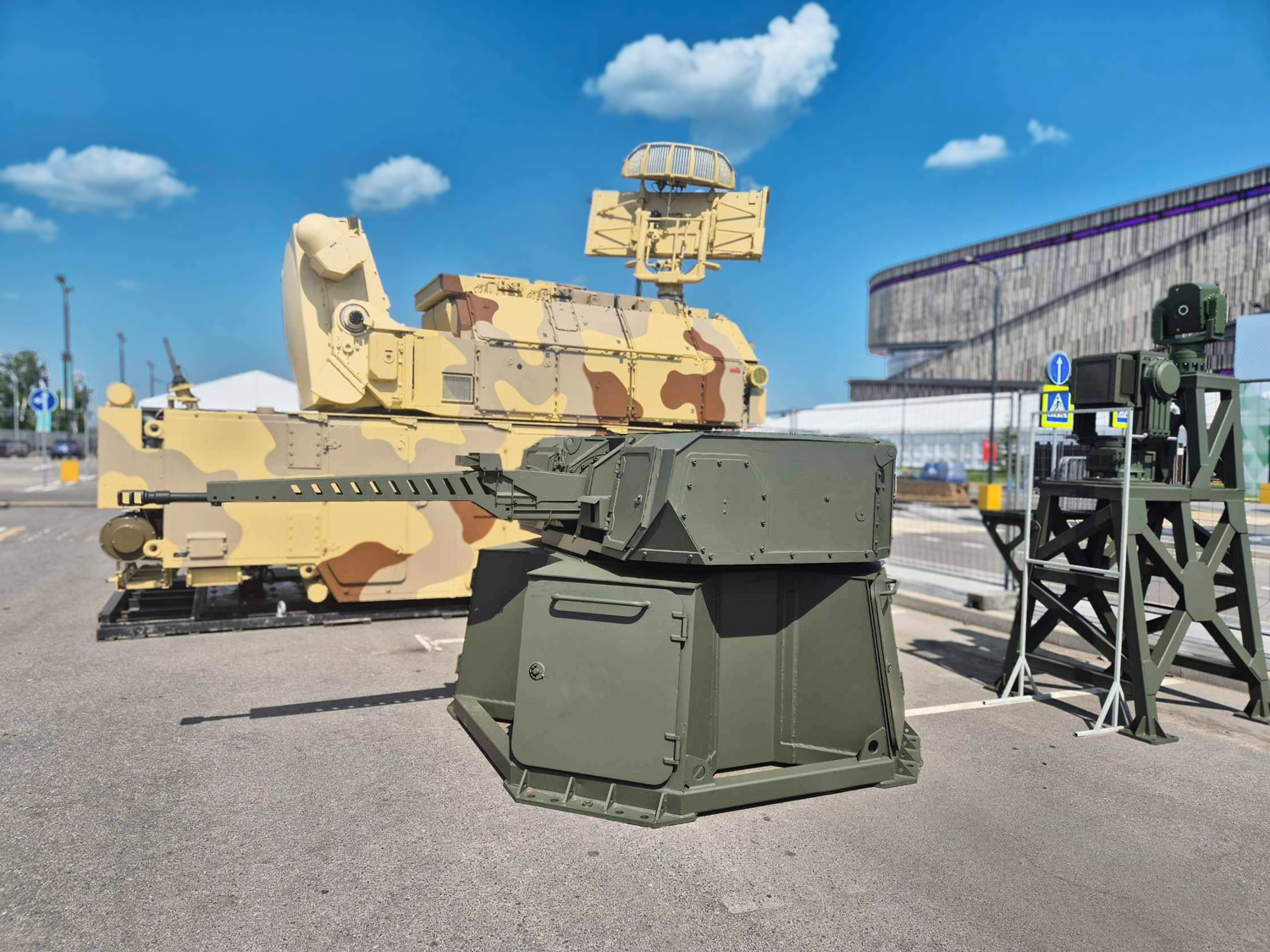 Rostec for the First Time Demonstrates the Citadel Surface-to-Air Missile System Abroad
