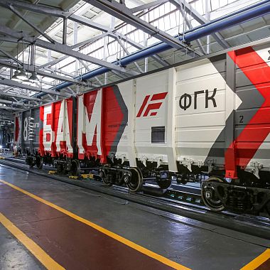Новый полувагон «БАМ» успешно прошел выгрузку в Приморье