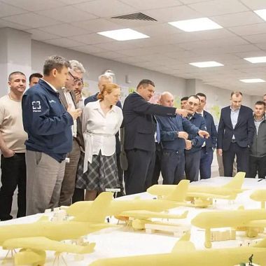 На Казанском авиазаводе разработали и проверили в действии модель цеха окончательной сборки Ту-214