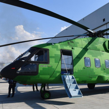 «Вертолеты России» передали второй Ми-38Т Министерству обороны РФ