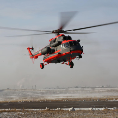 Ростех передал МЧС первые вертолеты для работы в Арктике