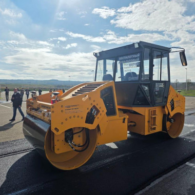 Беспилотная техника для строительства дорог