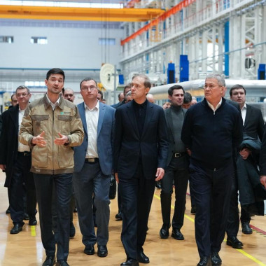 Рабочий визит первого заместителя Председателя Правительства РФ Дениса Мантурова на ОДК-УМПО