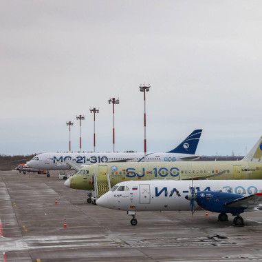 Программа испытаний в условиях естественного обледенения самолетов МС-21, SJ-100 и Ил-114