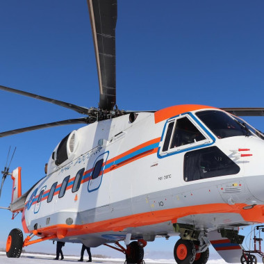 Ростех передал МЧС России первую партию новейших вертолетов Ми-38ПС