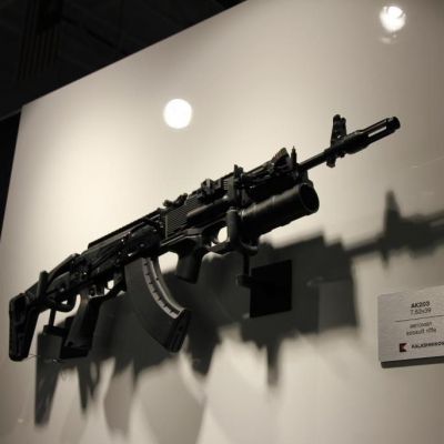 A Joint Venture of Russia and India Started Manufacturing AK-203 for the Indian Army