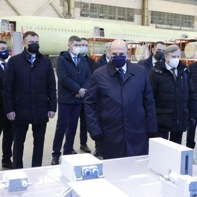 Mikhail Mishustin Visited the UAC Enterprise in Voronezh