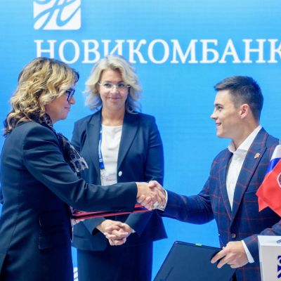 Новикомбанк и «Юнармия» заключили соглашение о сотрудничестве