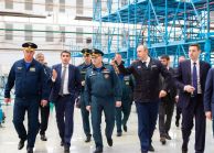 Глава МЧС посетил Таганрогский авиазавод