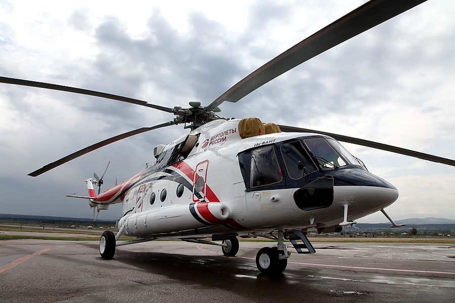 Ростех выпустил первый гражданский арктический вертолет Ми-8АМТ