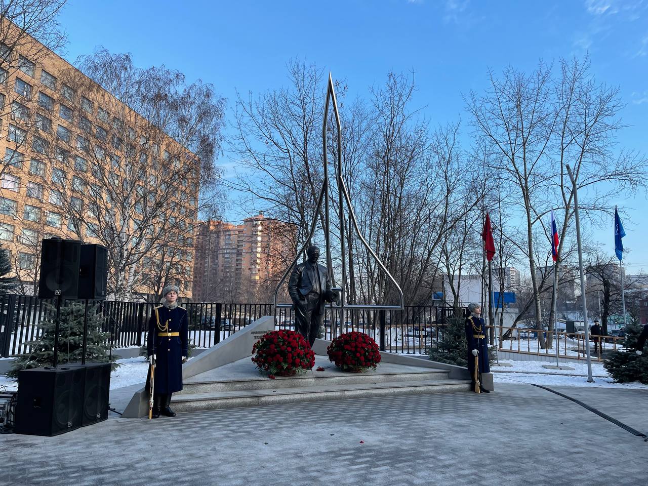 В Москве установлен памятник Андрею Туполеву 