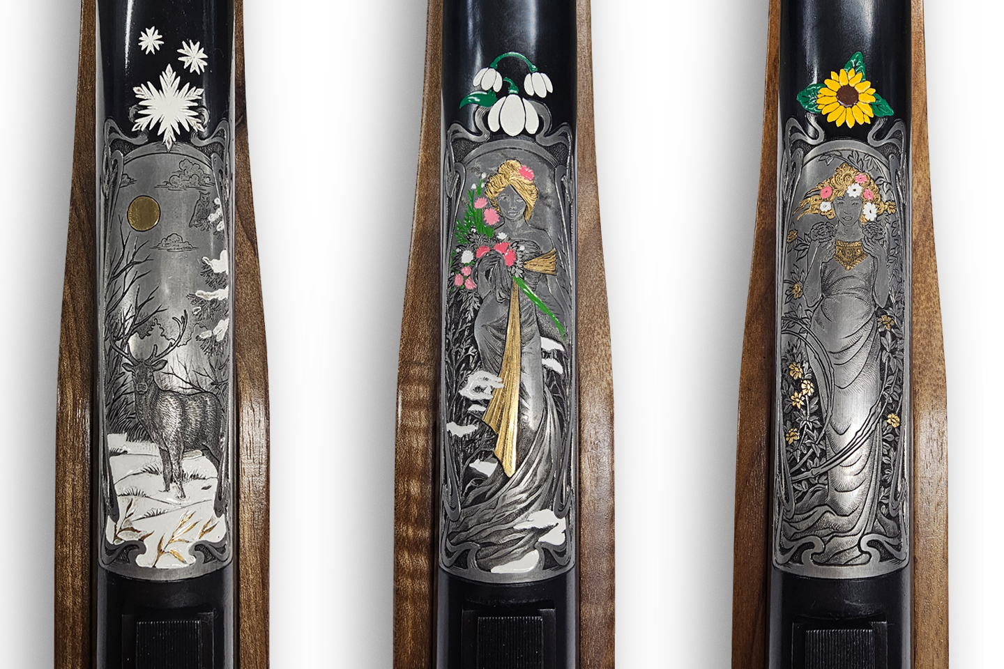 ИМЗ выпустил лимитированную серию винтовок МР-512С «Времена года»