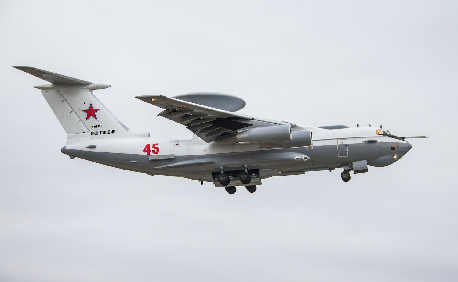 Rostec has Delivered New A-50U Radar Aircraft to the Russian Aerospace Force