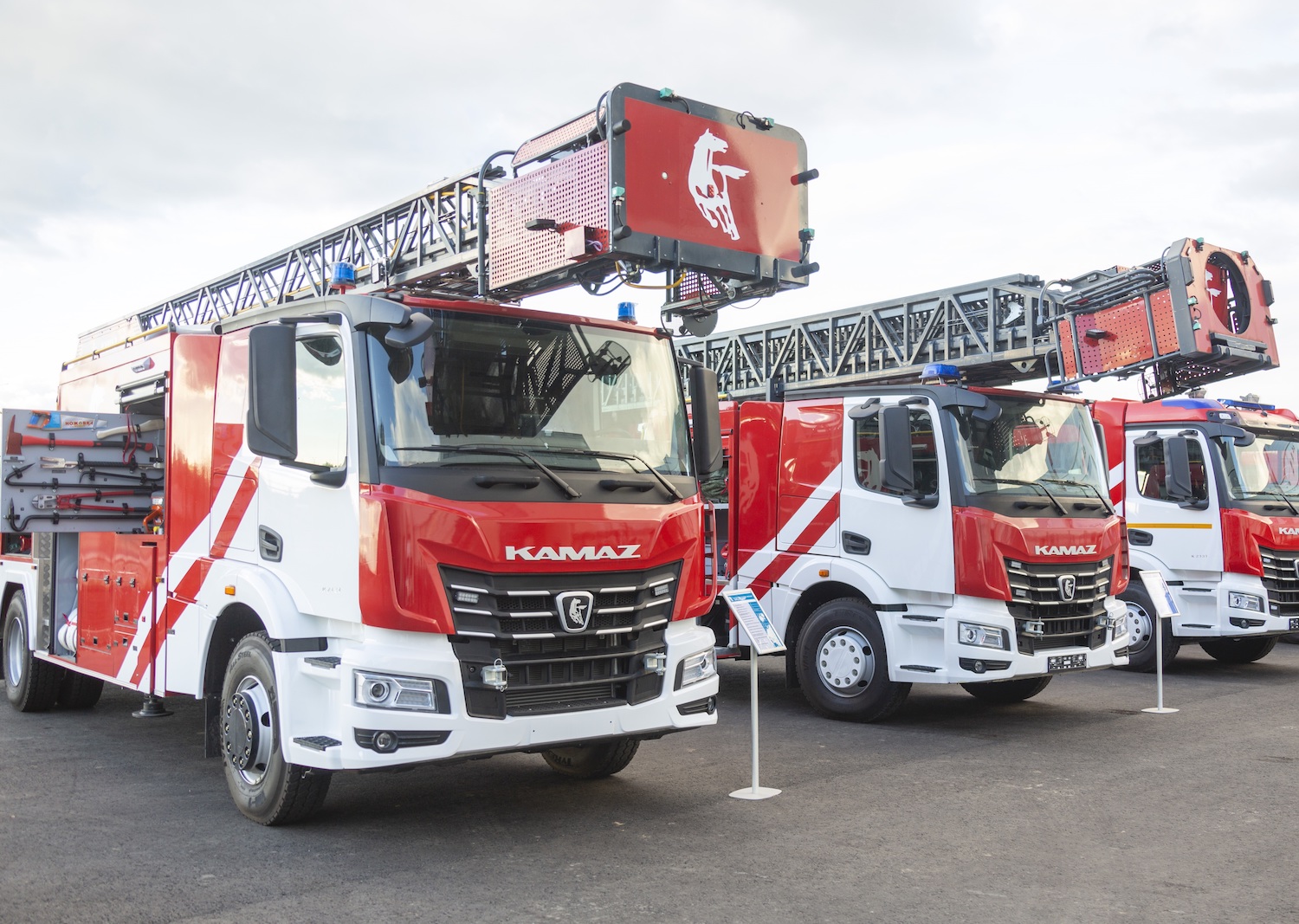 В семействе машин поколения К5 появилась новинка – пожарный автомобиль 