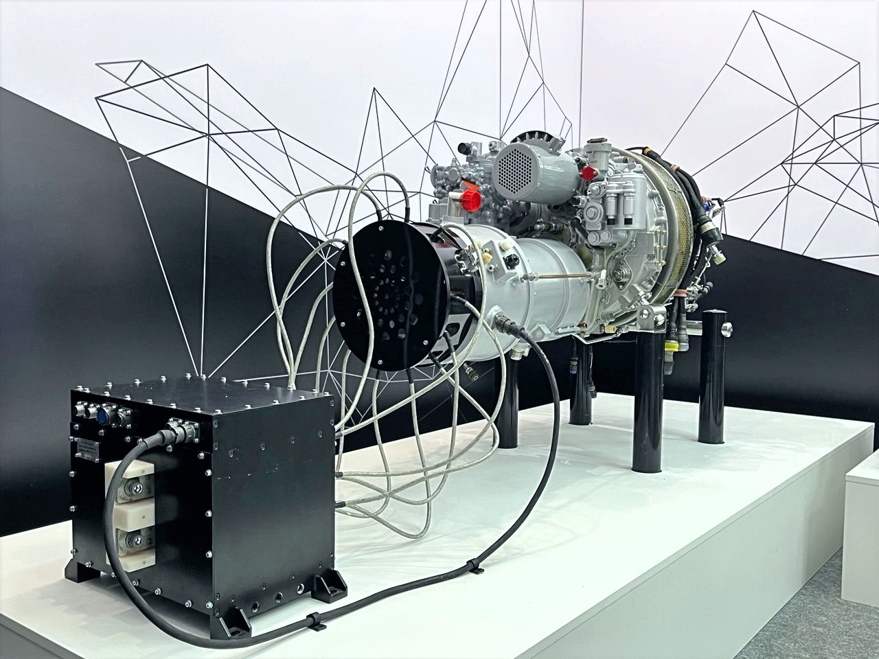 Ростех создал турбогенератор на базе авиадвигателя для «Ансата» для гибридных беспилотников