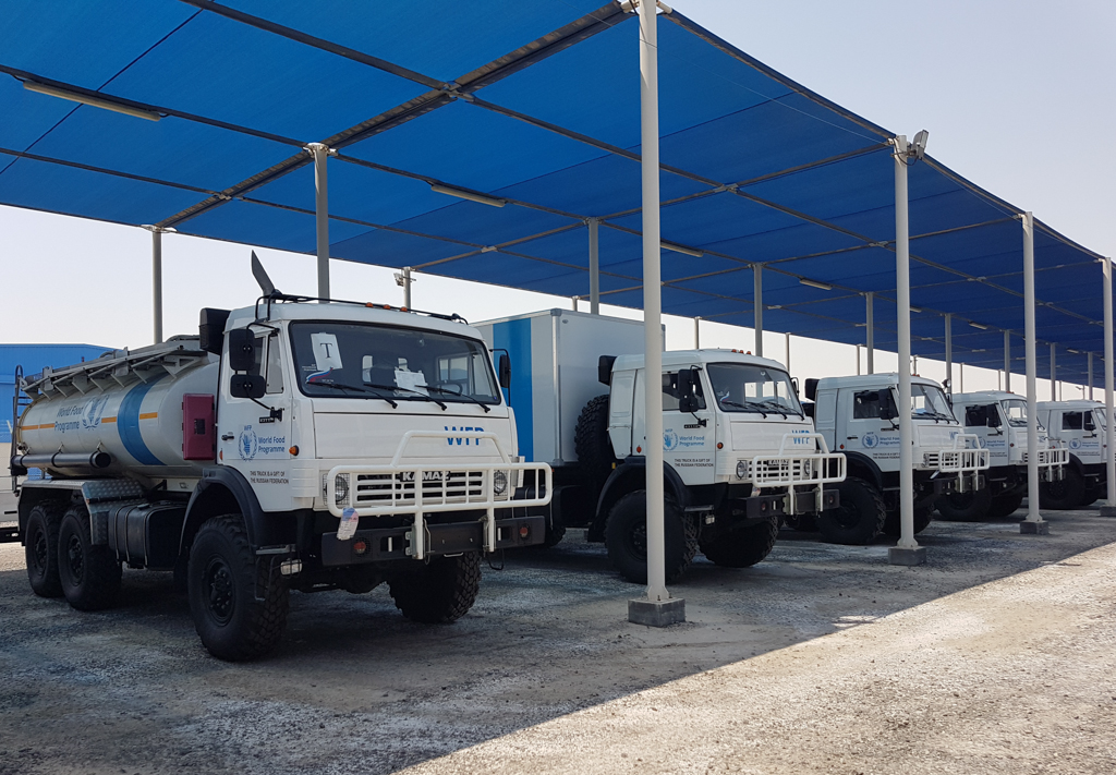 КАМАЗ передал ООН крупную партию грузовиков