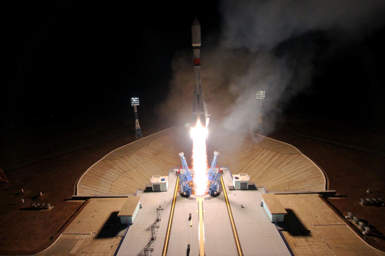 Soyuz-2.1b Rocket with UEC Engines Delivered Skif-D Internet Communication Satellite to Space