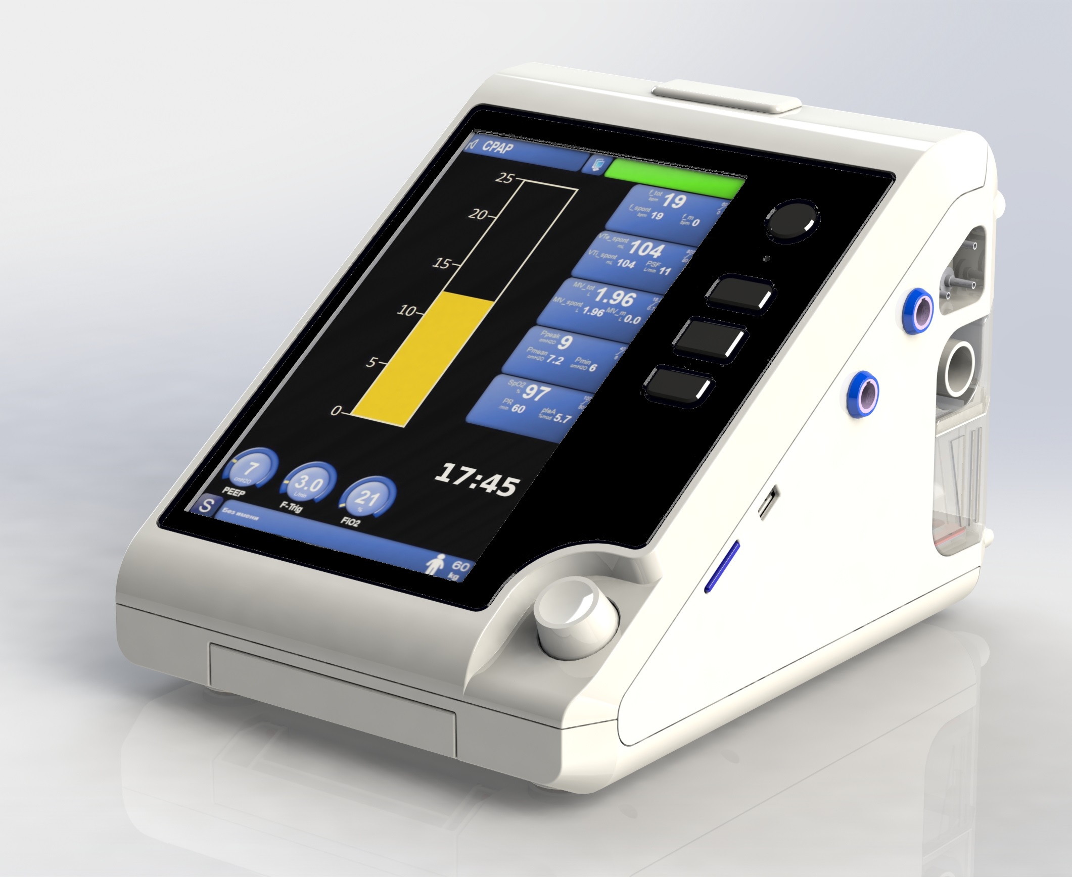 Ростех впервые представил портативный аппарат ИВЛ на выставке «Здравоохранение-2021»