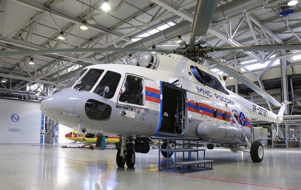 Ростех передаст пять модернизированных Ми-8 для МЧС России до конца 2023 года