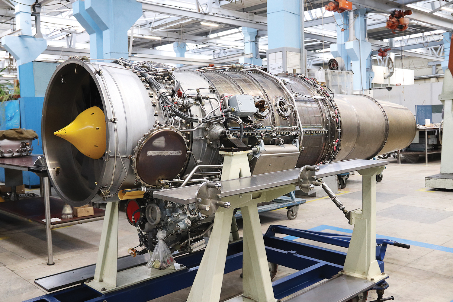 ОДК разработала мобильную испытательную установку для авиадвигателя АИ-222-25