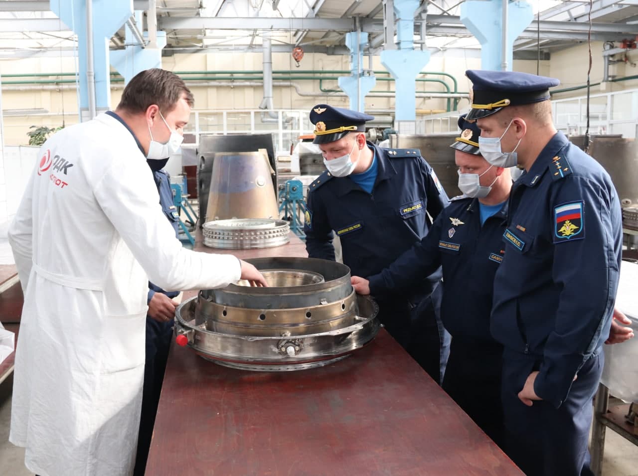 ОДК обучает военнослужащих ремонту двигателей АИ-222-25