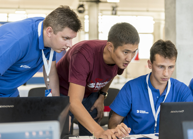 Три команды «Вертолетов России» вышли в полуфинал конкурса «Кибердром»