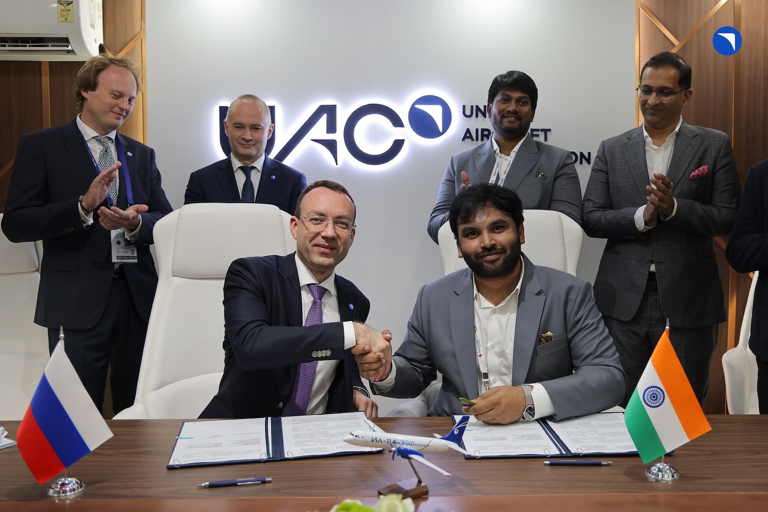 United Aircraft Corporation and Flamingo Aerospace Sign Agreement for Supply of Six IL-114-300 Aircraft