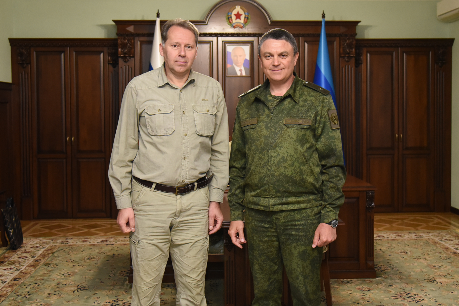 Генеральный директор Уралвагонзавода встретился с главой Луганской Народной Республики 