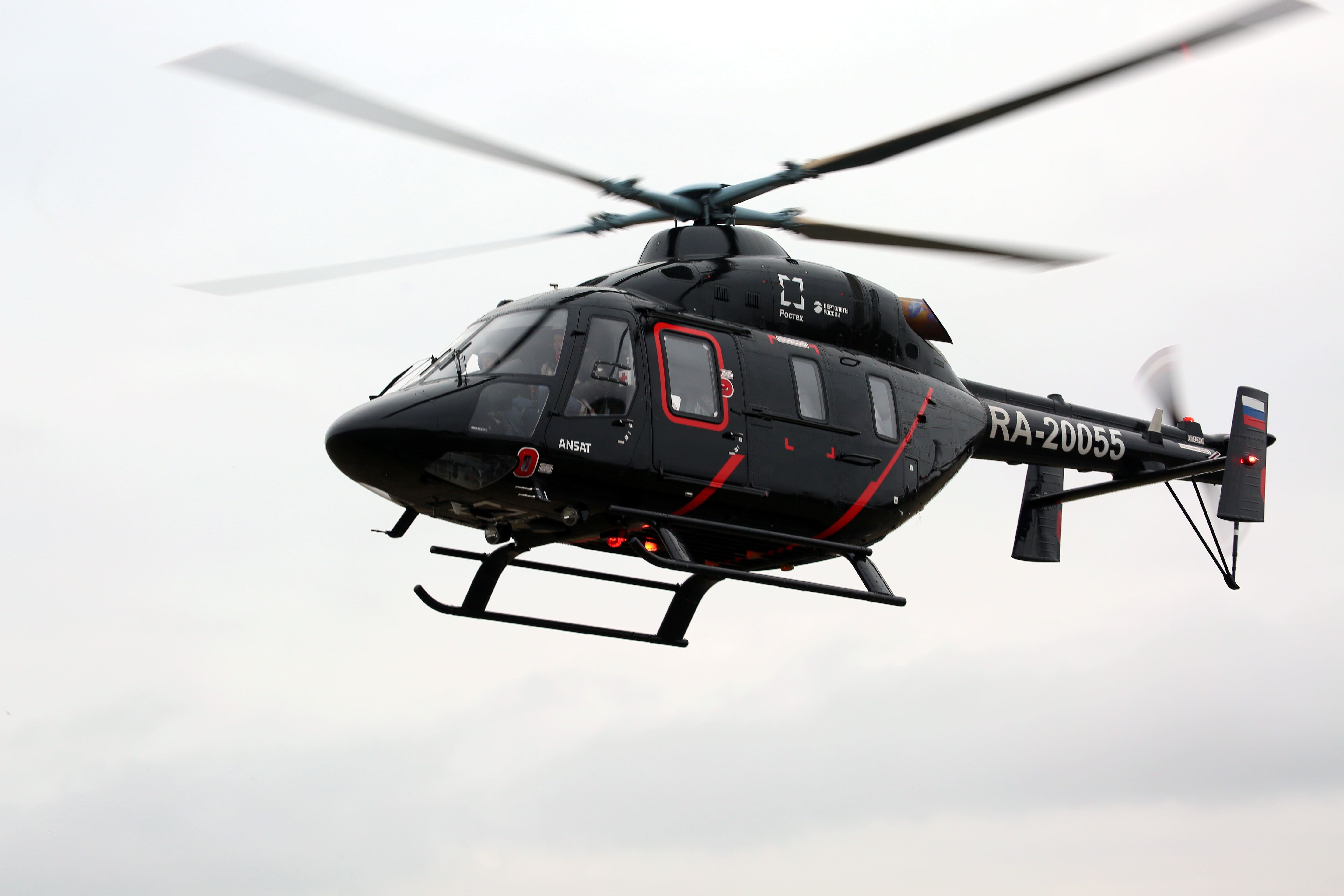 Ростех поставил заказчику шесть многоцелевых вертолетов «Ансат»