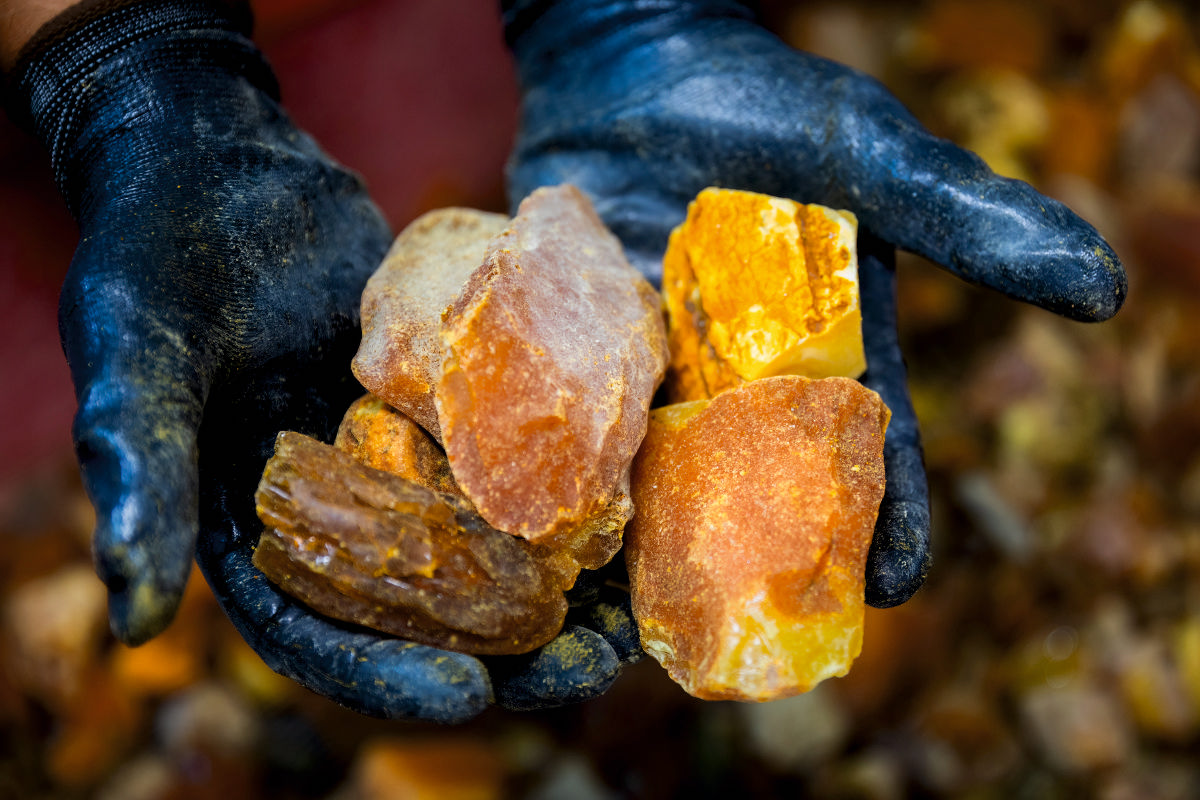 The Kaliningrad Amber Combine has Set a New Record in Annual Amber Mining 