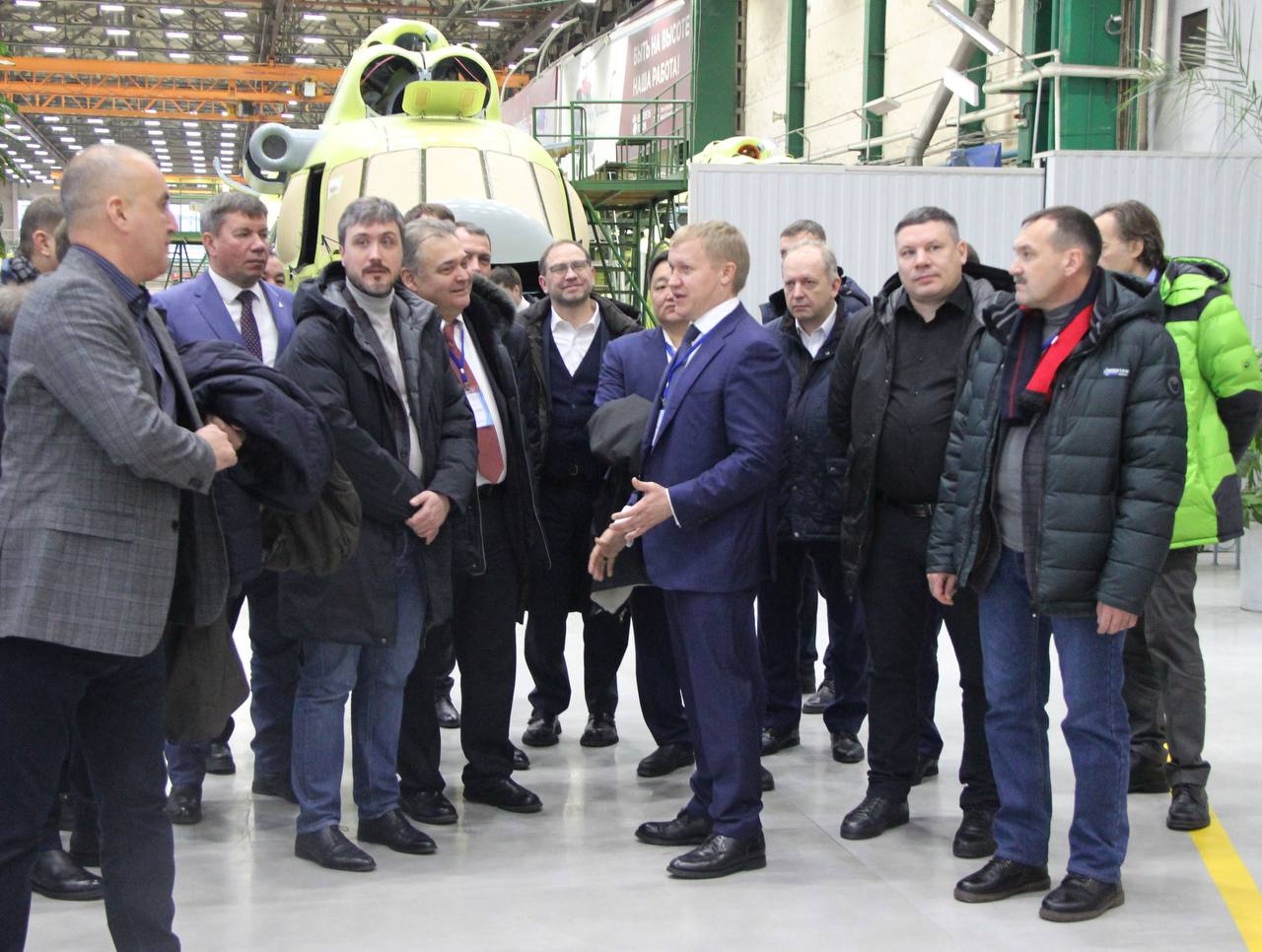 На Улан-Удэнском авиационном заводе прошла стратсессия авиакомпании «Аврора»