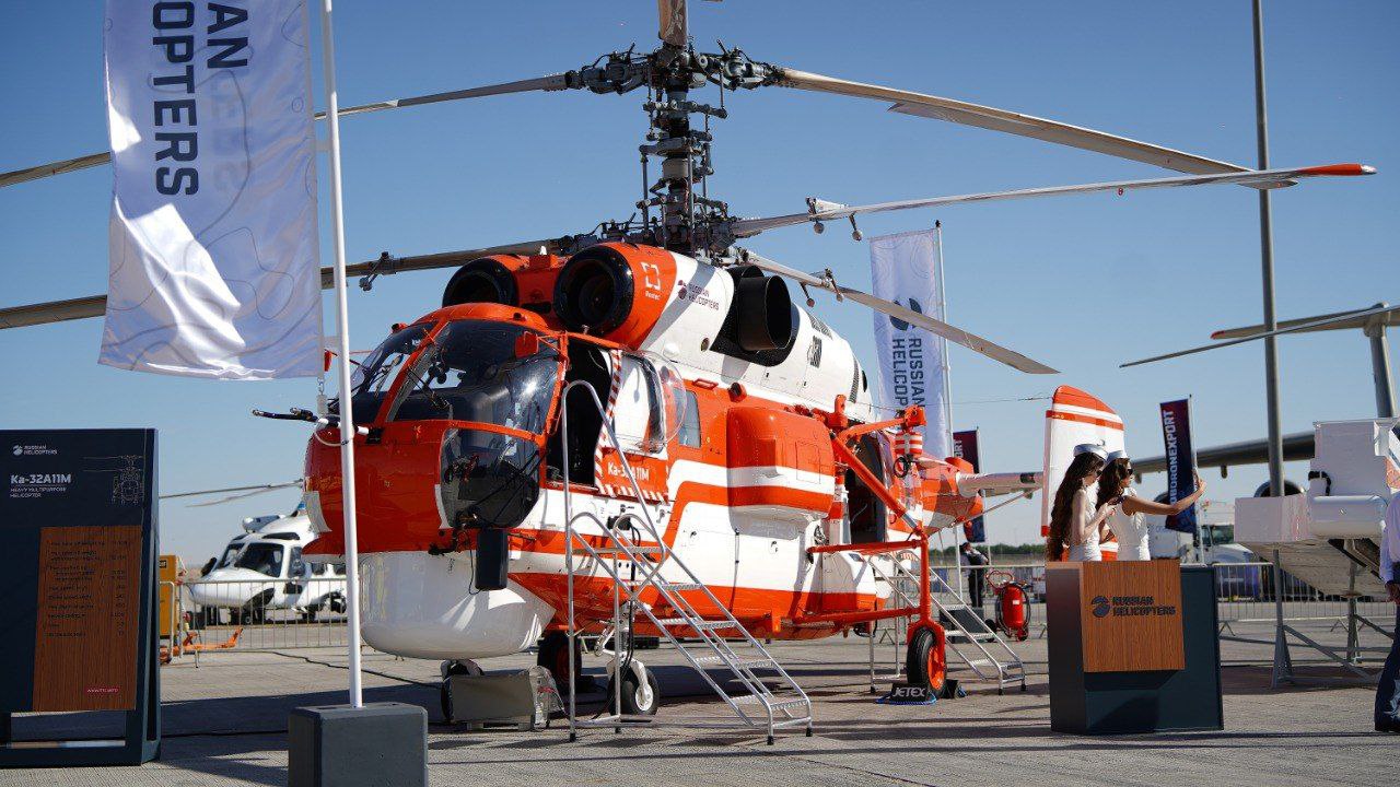 Ростех покажет на IDEX вертолет для борьбы с пожарами в небоскребах