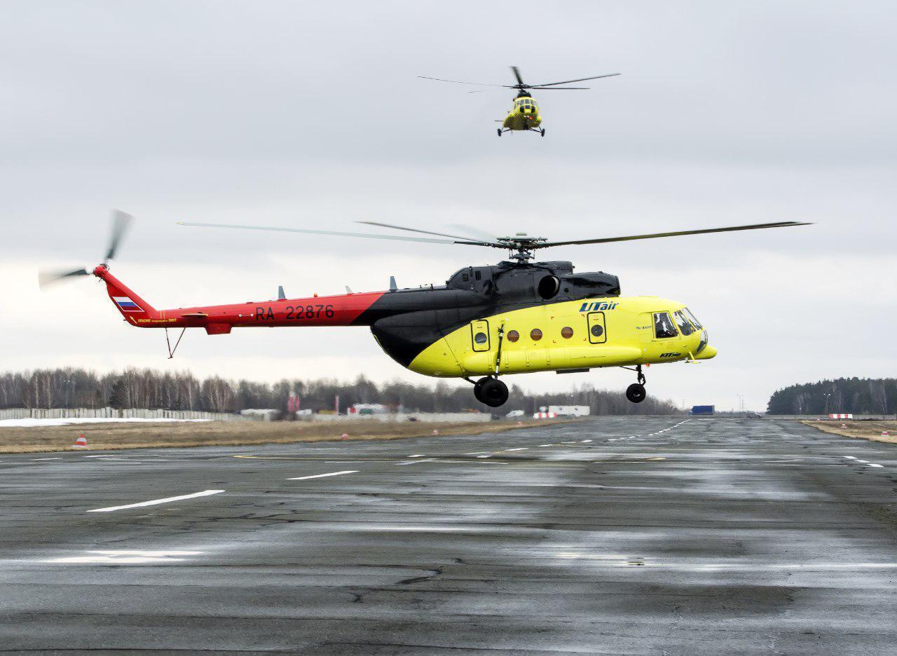 UTair Orders 50 Mi-8AMT Helicopters from Rostec