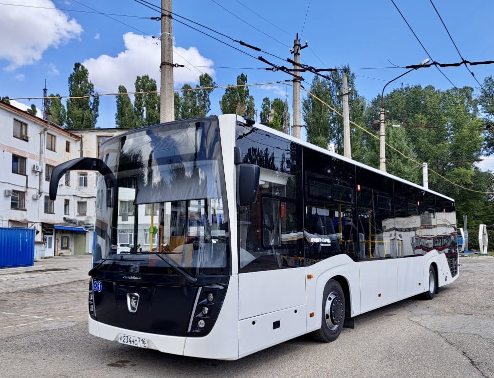 В Крыму протестировали пригородный автобус «НЕФАЗ»