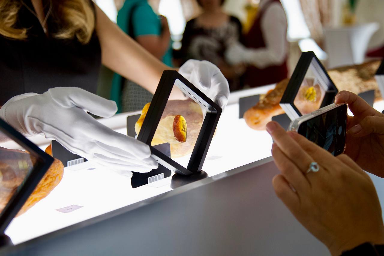 Калининградский янтарный комбинат проведет аукцион уникального янтаря