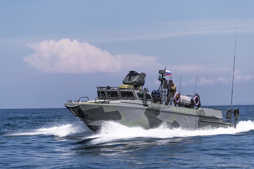 Rosoboronexport to Unveil for the First Time Russian Unmanned Motor Boats at Fleet-2024