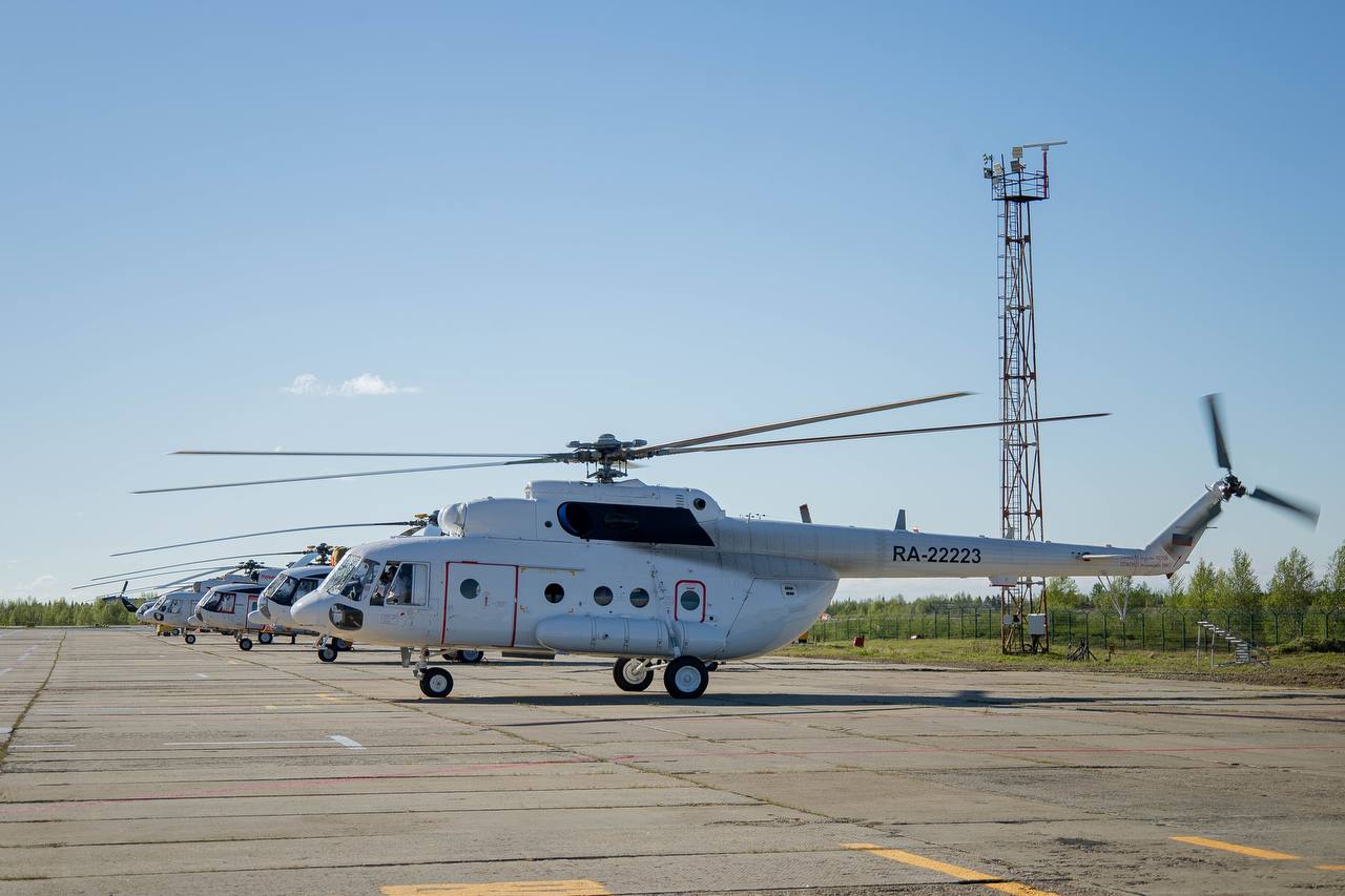Rostec has Delivered Another Batch of the Mi-8MTV-1 to Russian Regions