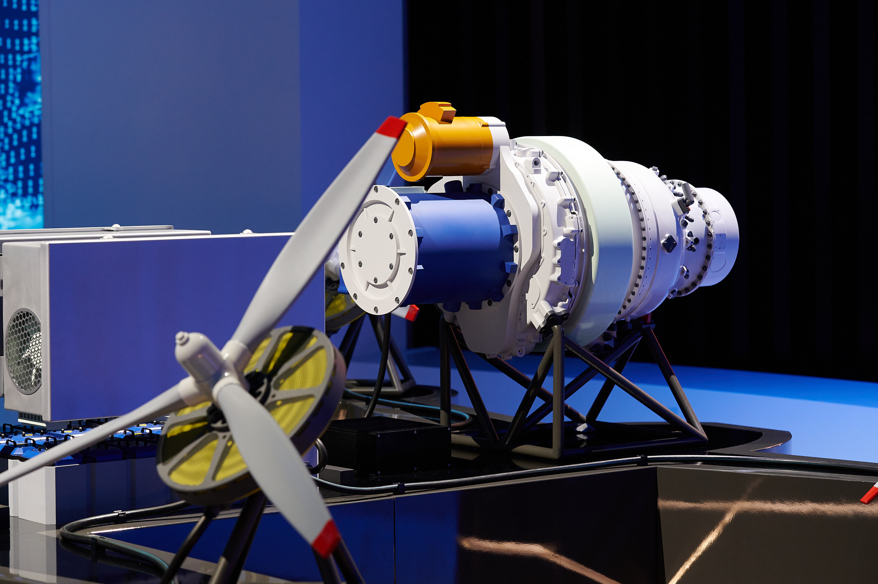 UEC Unveils Mock-Up of First Hybrid Engine for Aircraft