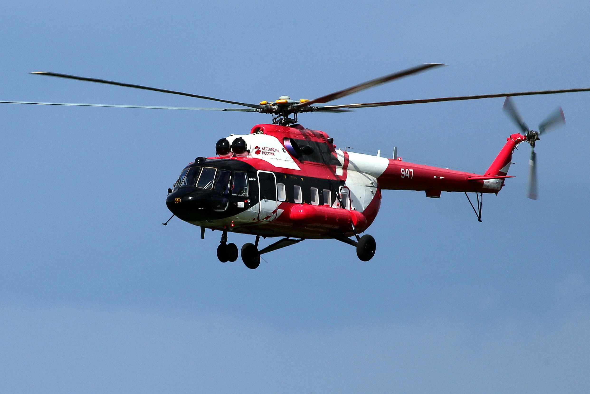 «Вертолеты России» передали партию Ми-8МТВ-1 для «Газпром авиа»