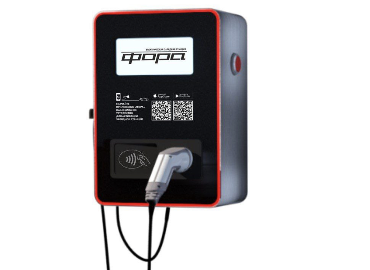 КРЭТ представил на «Армии» настенную зарядную станцию для электромобилей