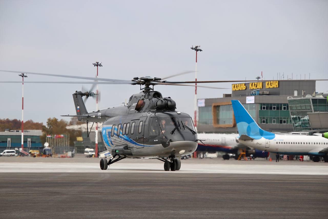 Russian Helicopters Demonstrated the Mi-171А3 Aurus, Mi-38 and Upgraded Ansat at the BRICS Summit