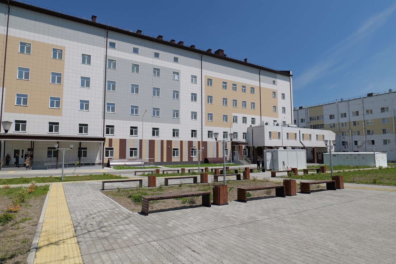 Хабаровский противотуберкулезный диспансер, построенный Ростехом, принимает первых пациентов