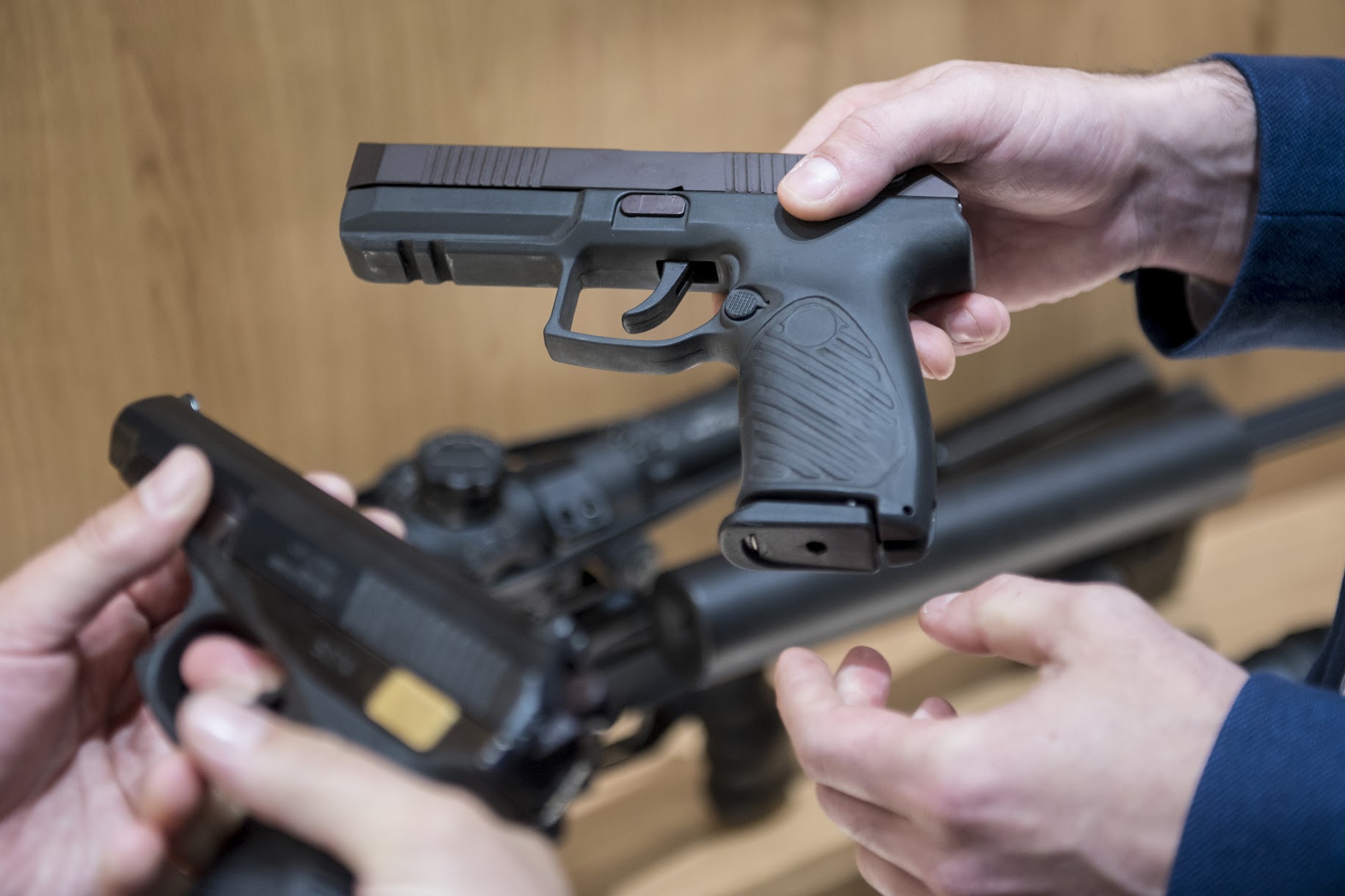 Rostec Presents Line of Semi-Automatic Udav Pistols at ARMY-2019