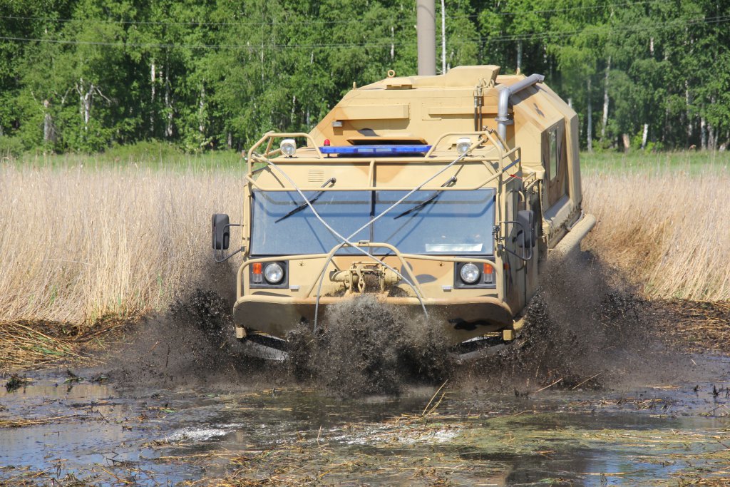 Rostec’s All-Terrain Tracked Vehicle has Passed the Acceptance Test