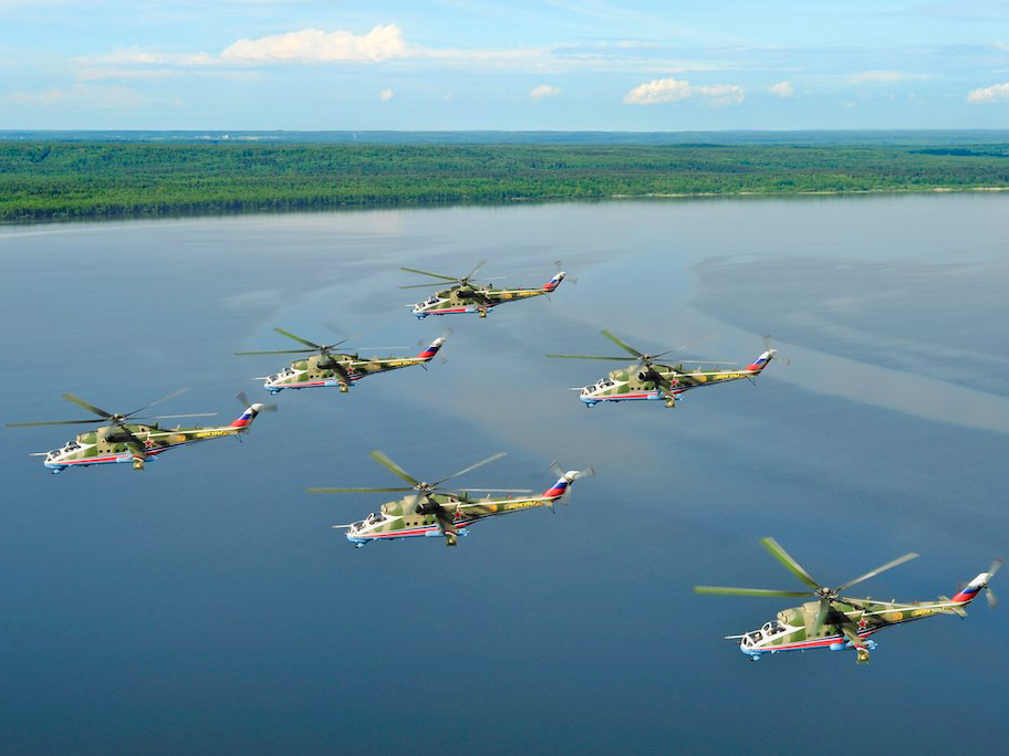 В Латинской Америке вырос спрос на продукцию «Вертолетов России»