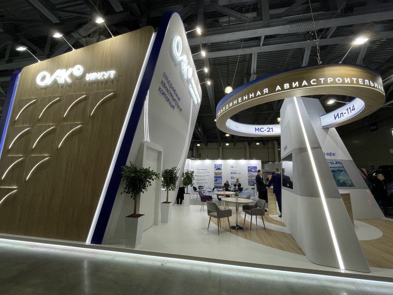 ОАК представила единую экспозицию гражданской авиатехники на NAIS 2023