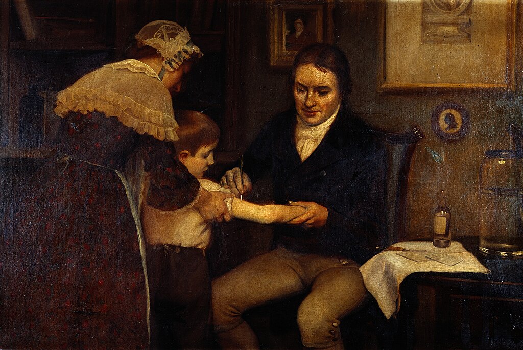 Dr_Jenner_performing_his_first_vaccination,_1796_Wellcome_M0000144.jpg Dr_Jenner_performing_his_first_vaccination,_1796_Wellcome_M0000144.jpg