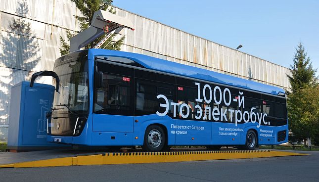 КАМАZ-6282 Large-Sized Low-Floor City Electric Bus