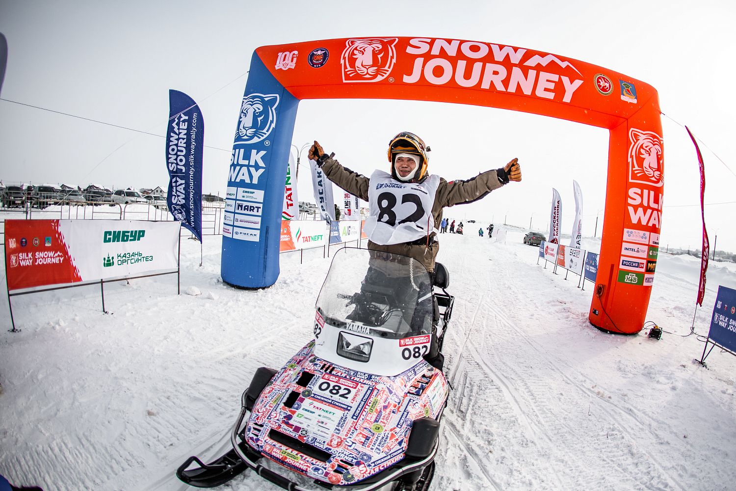 В Набережных Челнах прошел ралли-рейд «Снежная тропа»