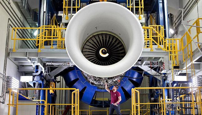 Авиационный двигатель ПС-90А